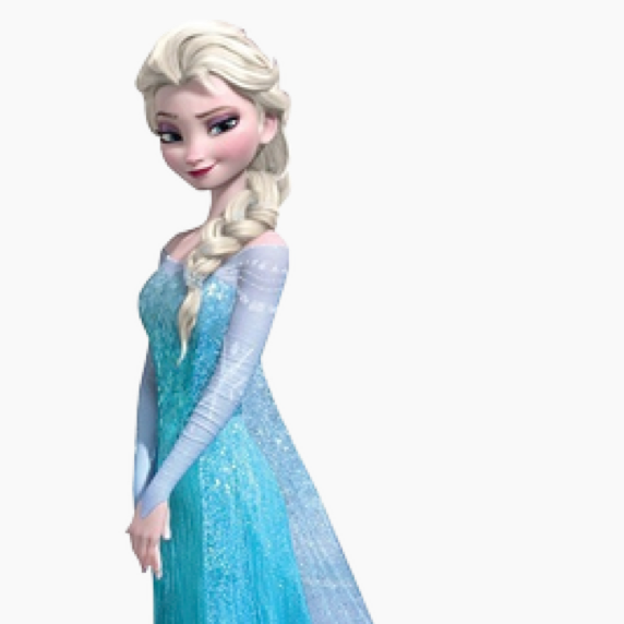 elsa from disney frozen - by Noah Filipiak